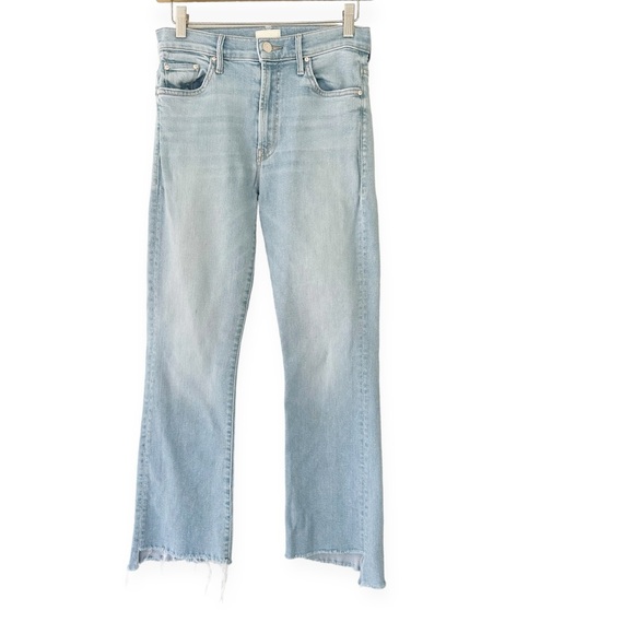 Mother • The Insider Crop Step Fray in Fresh Catch - Picture 2 of 15